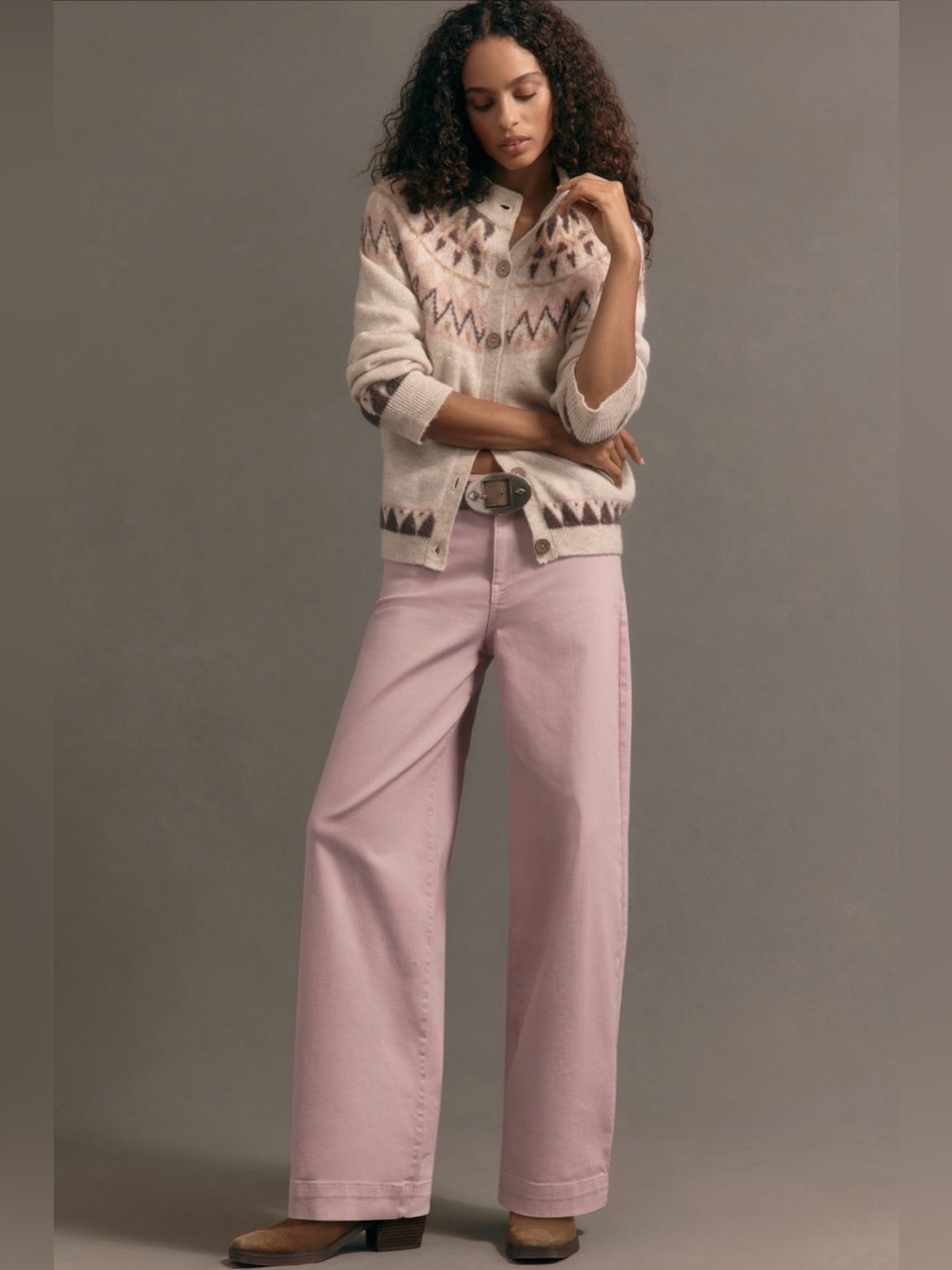 Maeve Low Slung Tapered Slouch Jeans